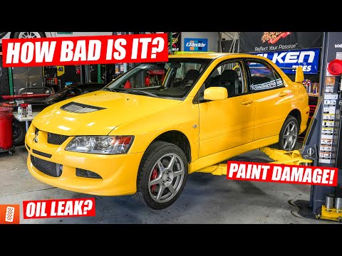 Restoring a Mitsubishi EVO VIII: Deep Inspection & Surprises - Part 1