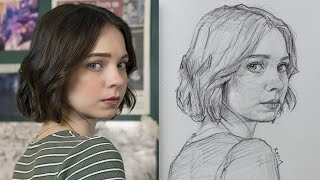 Master Realistic Portraits Using Loomis Method