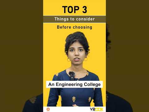 How to choose an engineering college!