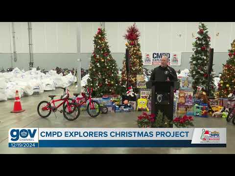 CMPD Explorers Christmas Project Send-off - December 19, 2024