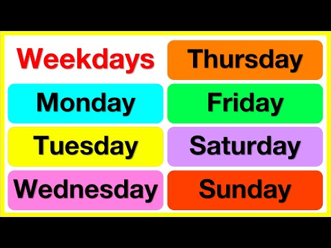 Days of the week 🤔| Pronunciation lesson | British English | Easy pronunciation lesson