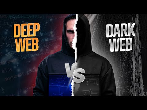 What is the difference between deep web and dark web?