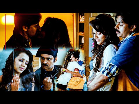 Teen Maar Movie Pawan Kalyan And Trisha Krishnan Love Scenes | Telugu Movie Scenes | Matinee Show