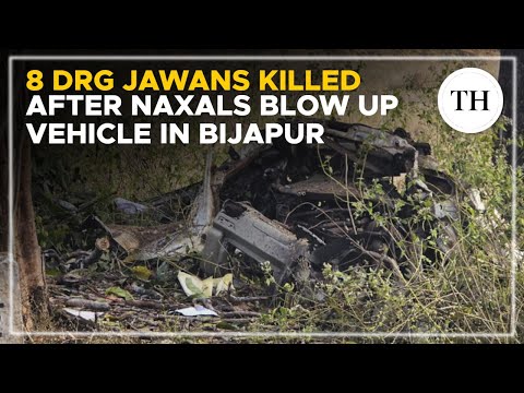 Bijapur naxal attack: Eight jawans killed after Naxals blow up vehicle in Chhattisgarh