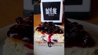 Yummy Blueberry Cheesecake🤤🤤🤤 #skyline  #letsdatefood #bangalorefood #Doddanekkundi #bangalorefoodie