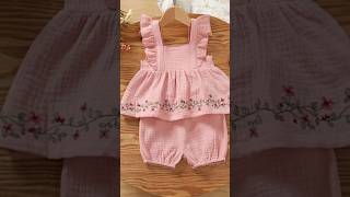 summer dress for baby's #summer #summervibes #summershorts #fashion #babydress #summerfrocks #frocks