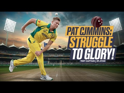 पैट कमिंस की प्रेरणादायक कहानी Pat Cummins: The Inspiring Journey of a Cricket Legend