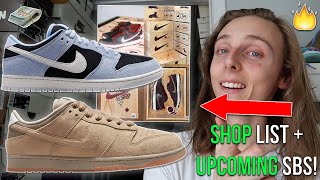 RIOT SKATESHOP SB DUNK LOW SPECIAL BOX SHOP LIST DROPPED + 2 NEW SBS LOADED🔥! (Upcoming Sneakers)