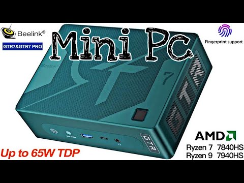 Gaming Mini PC Ryzen 9 7940HS - Beelink GTR7 Pro