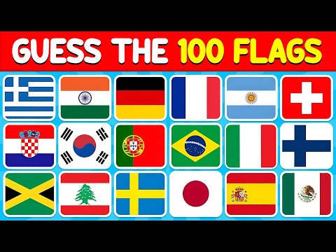 Guess 100 Flags in 3 Seconds 🚩 | Guess the Country Flag Quiz 2024