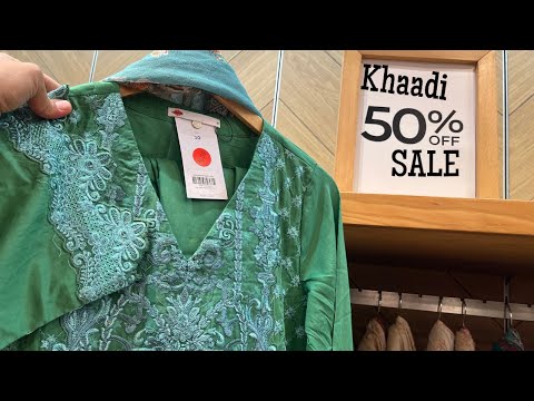 Khaadi Flat 50% OFF 🔥😱KHAADI SALE On Summer Collection 2024 #khaadi #summerfashion khaadisale2025