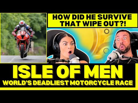 The Isle Of Men: The World's Deadliest Motorcycle Race Reaction - THESE GUYS ARE INSANE!