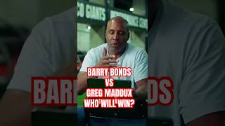 Amazing! Barry Bonds and Greg Maddux talk about their approach looking at the same at bat!