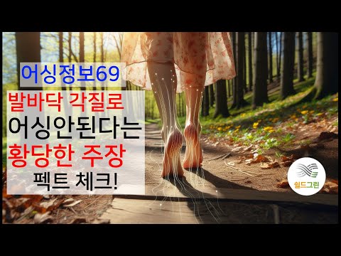 어싱정보69-발바닥으로 맨발 어싱효과없다는 황당한 주장 펙트체크