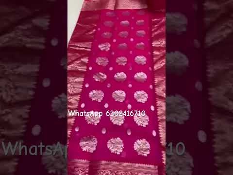 Pure chenderisaree DM for 6302416710#trending #chenderi #saree #handloom #trendingshorts #subscribe