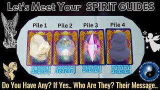 Let's Meet Your SPIRIT GUIDES👼🧚 Do You Have Any? Who Are They?.. And Their Message for You✨🌺☯️Tarot