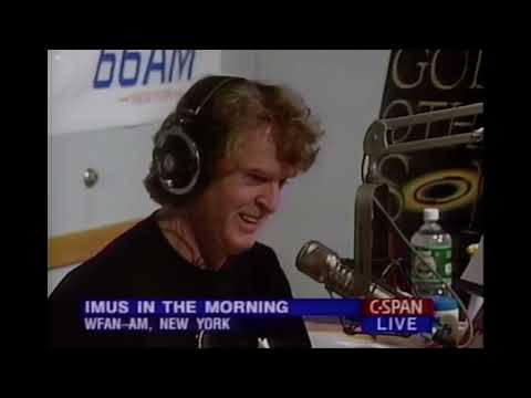 WFAN 66 New York - Don Imus - LIVE on C-Span - January 3 1995 - Radio Aircheck (3/4)