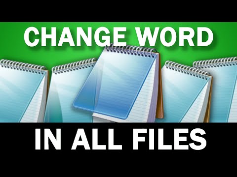 Change One Word In Multiple Text Files With This Hack