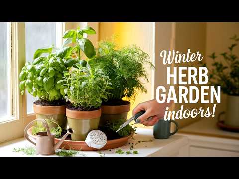 How to Set Up a Cozy Indoor Herb Garden for Winter | Grow Fresh Herbs Indoors