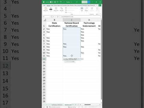 Find HIDDEN Blank Cells in Your Excel Range FAST! #shorts #excel