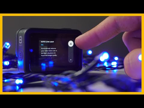 How to Setup GoPro Auto Low Light Settings | #Shorts