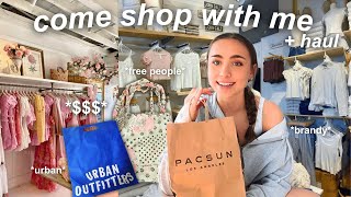 self-care shopping vlog 🛍️ *clothing shopping + haul*