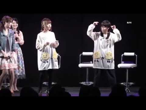 Clip about Kaede Hondo & Atsumi Tanezaki doing a "Punishment" Dance