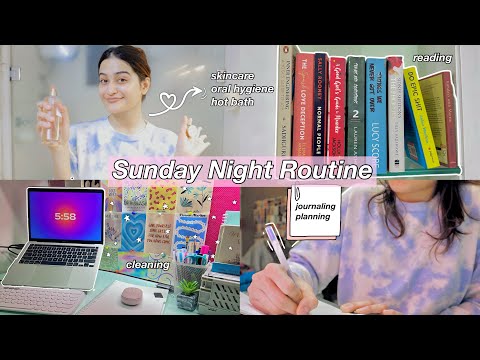 Sunday Night Routine | prepping for the week