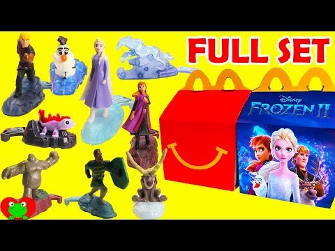 2019 Disney Frozen 2 McDonald's Happy Meal Toys