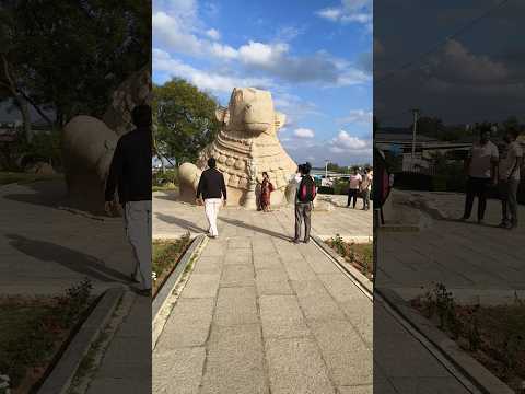 Worldest largest Nandi at Veerabhadra Temple, Lepakshi