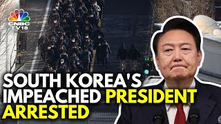 South Korean President Yoon Suk Yeol Arrested Over Insurrection Accusations | N18G | CNBC TV18