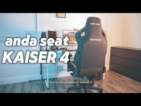 The ultimate gaming chair? AndaSeat Kaiser 4 Review & Test 2024