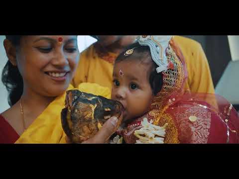 Rice Eating ceremony | Divita | baby video