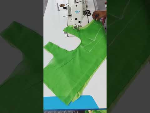 Blouse back part stritching videos #stitching #blousedesign #shortvideo ₹#viralvideos