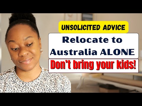 UNSOLICITED ADVICE: Do not relocate with your kids to Australia