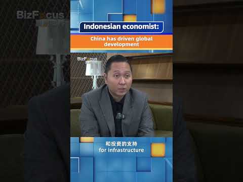 Indonesian economist: China has driven global development