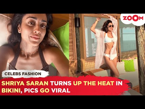 Shriya Saran SIZZLES in Bikini, sets Internet ABLAZE with her VIRAL but stunning pics online!