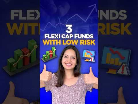 These 3 Flexi Cap Mutual Funds have low risk! #shorts