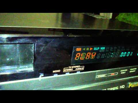 1988 Panasonic Omnivision PV 4760 Hi-Fi Stereo VCR