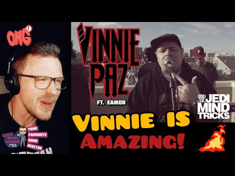 VINNIE PAZ FT. EAMON - FRAUDULENT CLOTH (ADHD REACTION) | WELCOME TO BRAIN SQUEEZE VINNIE PAZ!