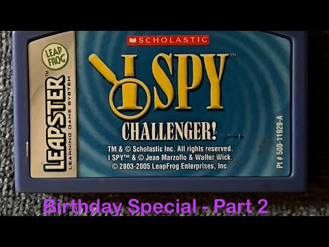 2024 BDay Special - Leapster Highlights Part 2 (I Spy Challenger)