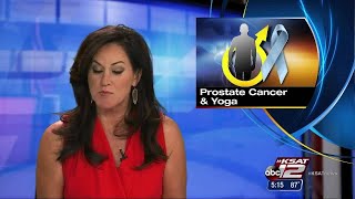 VIDEO: Men, yoga tackle prostate cancer