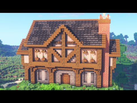 Minecraft Medieval Mansion Tutorial