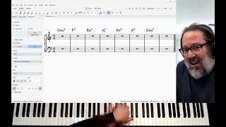 Chord symbol playback - Jazz style