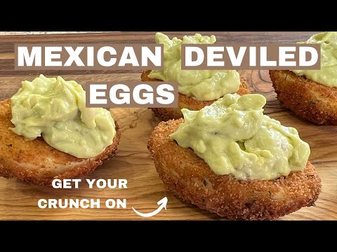 Mexico Meets Eggs: Unlock Your Inner Chef with Crunchy Deviled Eggs!