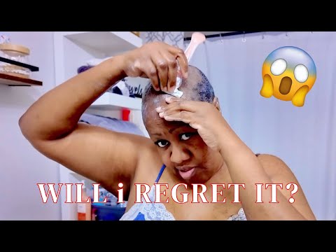 VLOGTOBER: Taking The Leap | Shaving My Head BALD 👨🏽‍🦲| StarPollyanna