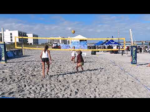 Super Girl Beach Volleyball JAX BEACH - Girls 18U Final - Liao/Stewart vs Genest/Schrock