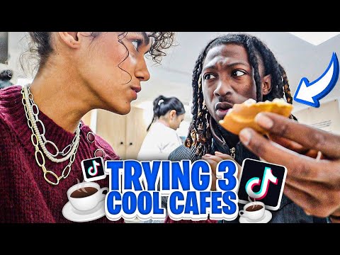 VISITING 3 COOL CAFES IN PARIS WE FOUND ON TIKTOK!