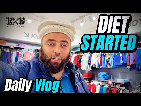 My Daily Routine Vlog | Diet Start Kar De | Shopping | Umair Butt | KXB