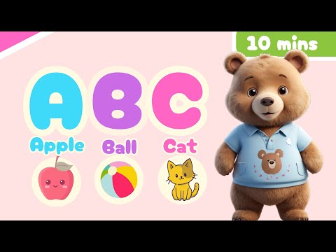 Learn  ABC with Animals and Food | abc learning | phonic abcd song